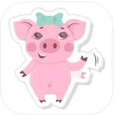 可爱的猪贴安卓软件app下载图片1